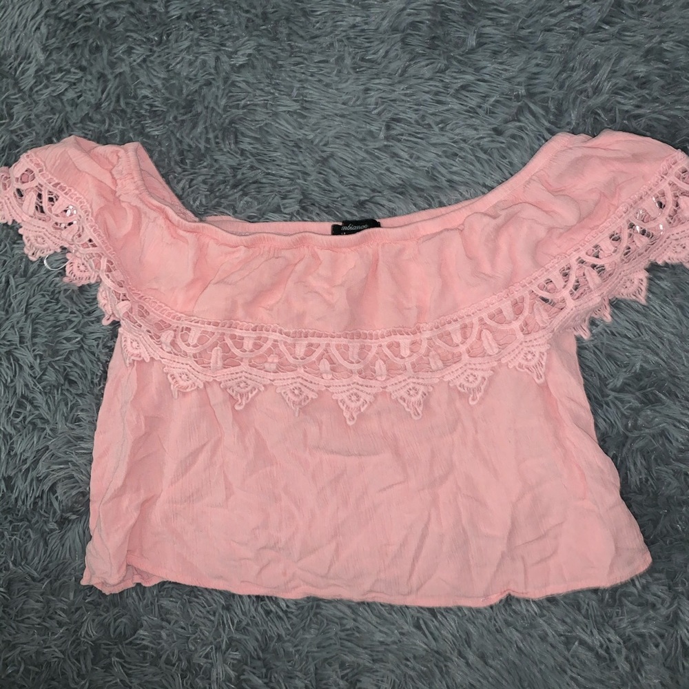 Ambience off the shoulders crop top